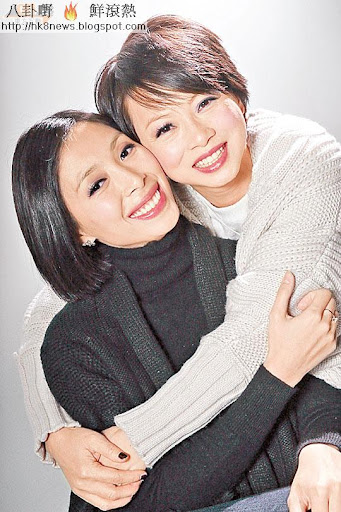 劉玉翠(右)與馬沛詩因合作成為好友。