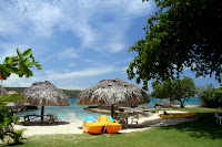 The beach at Coral Cove (Jenni's house)