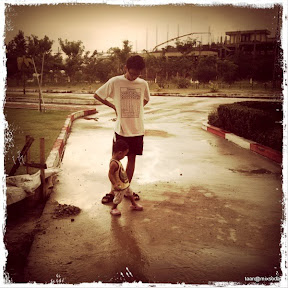 พู่กันเต้น Moon walk