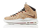nike lebron 10 gr cork championship 9 11 @KingJames Wears NSWs Nike LeBron X Cork Off the Court