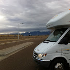 The cloud covered mountains of Las Cruces