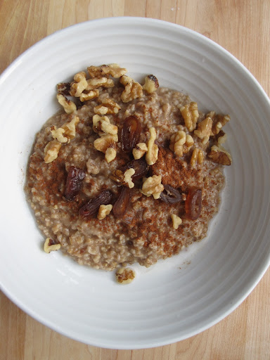 TUESDAY: This sweet Indian-spiced oatmeal is just TUESDAY: This sweet Indian-spiced oatmeal is just