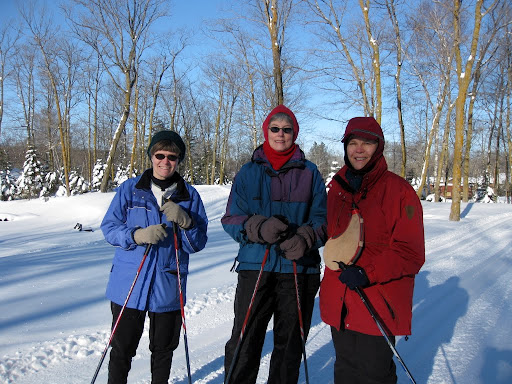 Ready for the morning ski!!