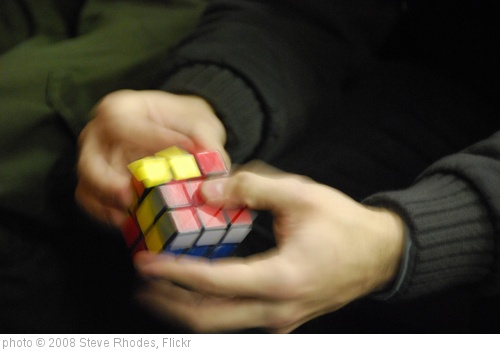 'Solving the Rubik's Cube' photo (c) 2008, Steve Rhodes - license: http://creativecommons.org/licenses/by-nd/2.0/