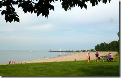 Lake Erie beach