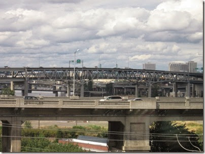IMG_8557 View of Marquam Bridge from the Portland Aerial Tram in Portland, Oregon on August 19, 2007