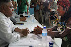 About seventy Xikrin Kayapo leaders in Altamira for the first of a series of talks between the indigenous communities along the Xingu River in the Brazilian Amazon affected by the Belo Monte Dam and the dam-building consortium Norte Energia. Credit: Rafael Salazar