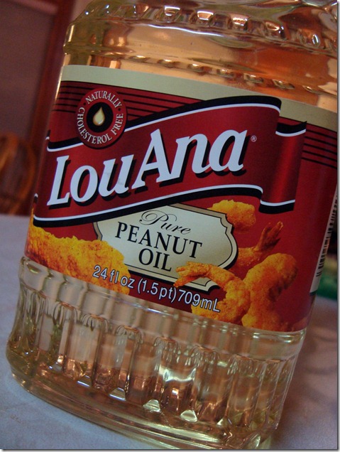peanut oil