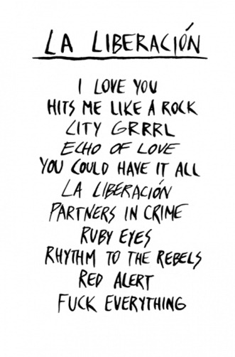 tracklist tracklist
