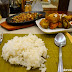 Eat on a banana leaf at Hukad sa Golden Cowrie in Abreeza Mall