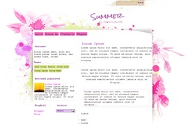 Plantilla Summer
