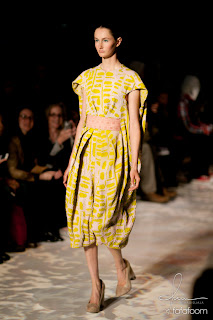 Lauren Haut & Darrin George - AA Graduate 2011 LaurenHautDarrinGeorgeAAGraduate2011 Academy of Arts University Graduate Fashion Show 2011 Review