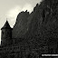 Drachenfels von Rhöndorf aus gesehen.