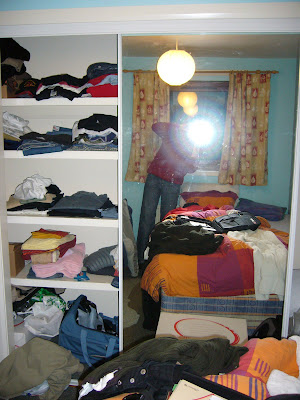 Avec grand placard et grand miroir