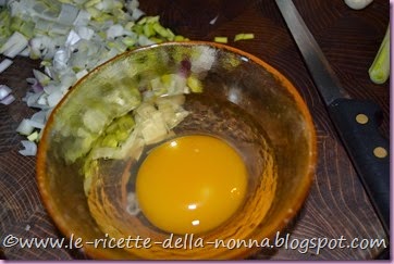 Frittata al cipollotto con uovo d'oca (1)
