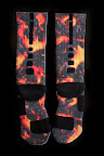 Matching Nike Basketball Elite Socks for LeBron 9 Miami Vice nike basketball elite lebron socks lava 1 01 Matching Nike Basketball Elite Socks for LeBron 9 Miami Vice