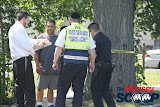 Overturned Truck On Paiken Drive In Spring Valley (Moshe Lichtenstein) - IMG_4448.JPG