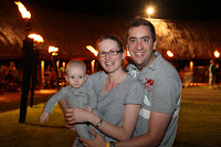 Before the fire dancing ceremony
