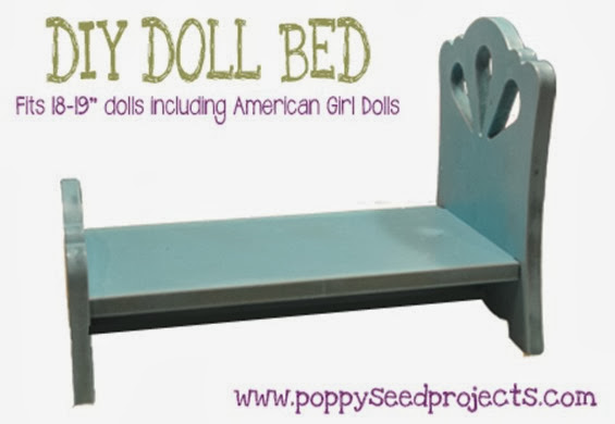 DIY Doll Bed for American Girl Dolls