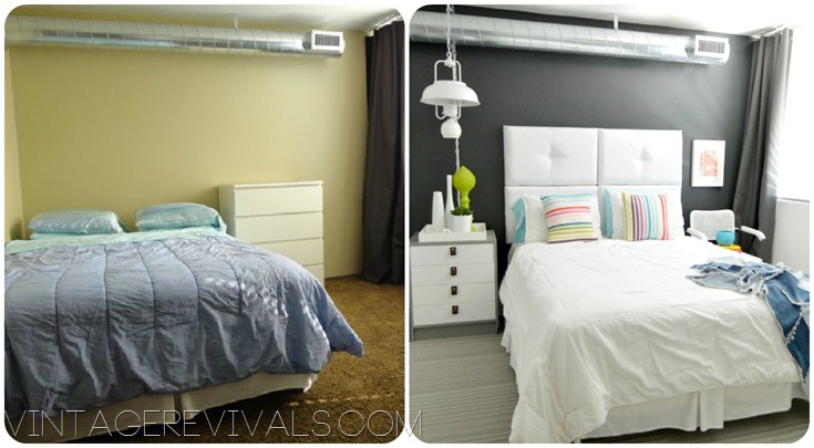 Bedroom Makeovers Before And After before and afters - vintage revivals Bedroom Makeovers Before And After before and afters - vintage revivals