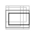 rectangle study 16, 2011, digital c-print (single edition), 40 x 40 in.