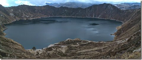 lac de Quilotoa, une ancienne caldera
