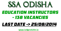 SSA-Odisha-Jobs-2014