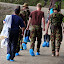 A Group of Cleanup Workers Finish Up Another Shift - Tauranga, New Zealand