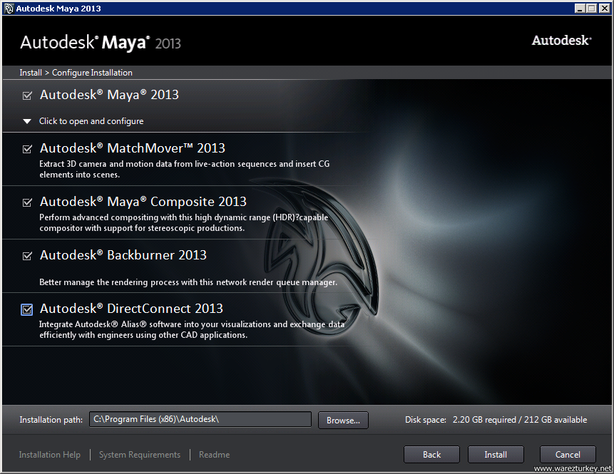 Autodesk Maya 2009 Software Free Download Full Version