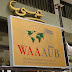 Laser engraved Gravoply Sign (WAAAUB). Absi co makes signs of all sizes and different materials: metal, acrylic, wood. We etch brass plates and laser-engrave wood and acrylic. Plates can be produced up to 244x122cm. www.medalit.com - Absi Co