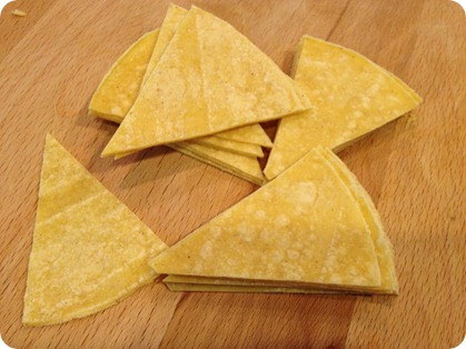 CHIPS How to make tortilla chips at home