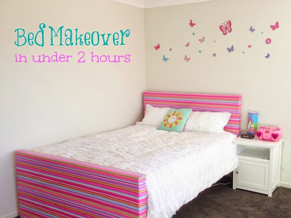 Bed Makeover {in under 2 hours}