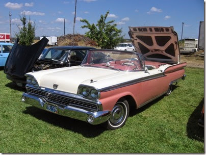 IMG_8060 1959 Ford Fairlane 500 Galaxie Skyliner Retractable Hardtop Coupe at Antique Powerland in Brooks, Oregon on August 4, 2007