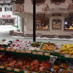 vegetables in a grocery shop in Seefeld, Austria 