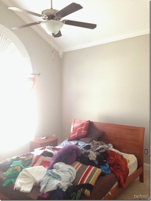 guest bedroom makeover guest bedroom makeover-before