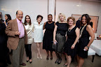 Stephen Radding, Chillingworth/Radding Inc.; Denise Silverberg, Martha Stewart Weddings; myself; Katrina Crews, Lenox; Sherri Crisenbery, Lenox; Maryann McGovern, Lenox; Joanna Kartalis, Bloomingdales.