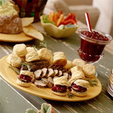 Pork-Filled Dijon-Pepper Biscuits