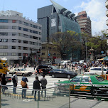 Omotesando crossing in Harajuku in Harajuku, Japan 