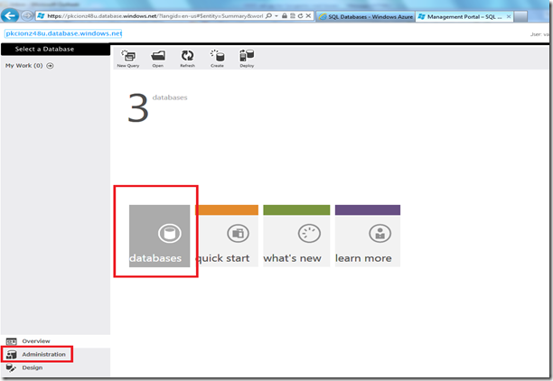 8 Database design page