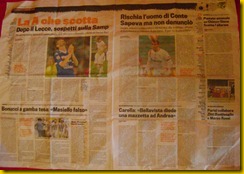 gazzetta dello sport la a che scotta 