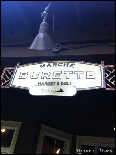 marche burette sign