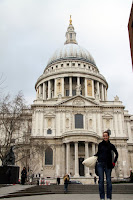 Lauren at St Paul's Cathedral