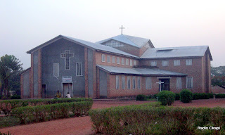 Une vue de la cathédrale de Dungu dans la province orientale, ce 21/03/2011. Photo Radio Okapi