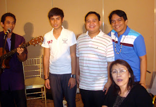 Cultural Music Icon Joey Ayala together with Lucky, Sir Ervin, Sir Jojo and Director Gigi Ruiz