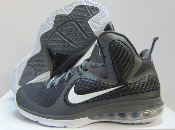 Releasing Now Nike LeBron 9 Cool GreyWhiteMetallic Silver