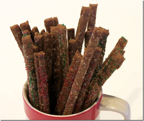 Spicy Gingerbread Twigs 12-4-12