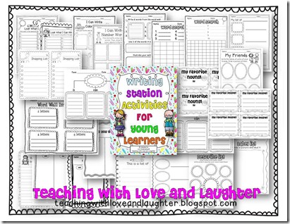 Kindergarten and First Grade Writing Forms Preview Kindergarten and First Grade Writing Forms Preview