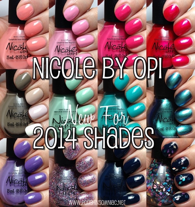 Nicole by OPI New for 2014