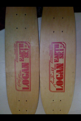 These are Robin's and Laura's model boards. Not many women had their own model boards in the 1970's