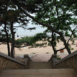 Qingdao - Badaguan - De l'autre côté, la plage